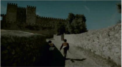 Hernán, subida al Castillo de Trujillo